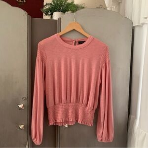 1 State Pink Women's Long Sleeve Top